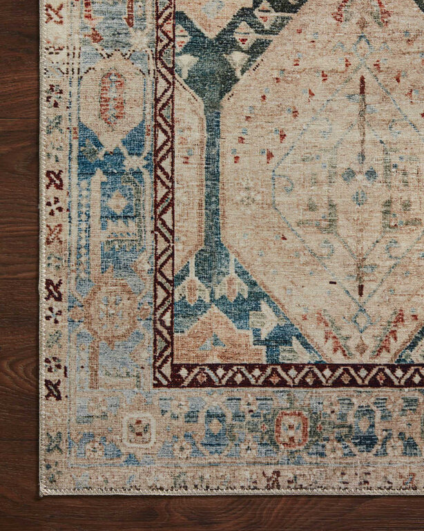 Loloi Rugs Lenna Rug - Denim/Sand