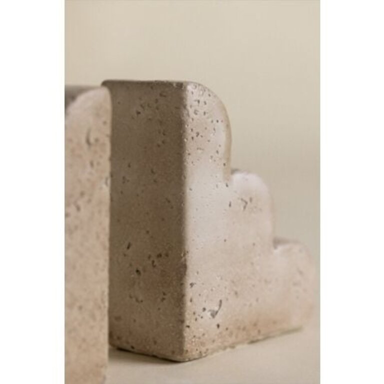 Bookends - Travertine Look