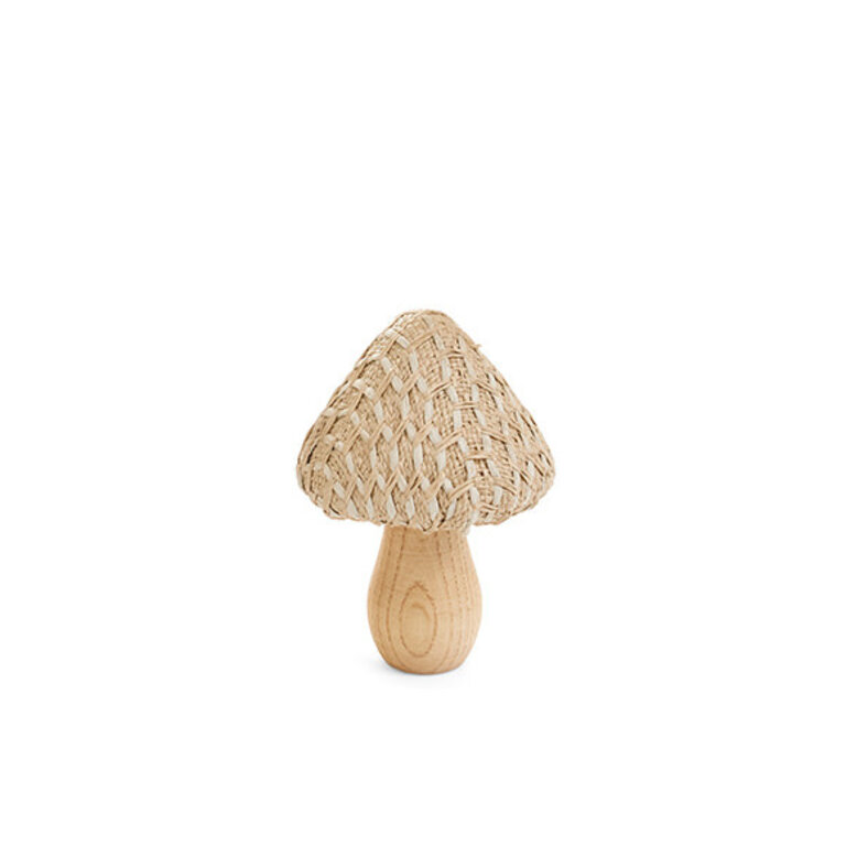 Woven Mushroom Decor - Small