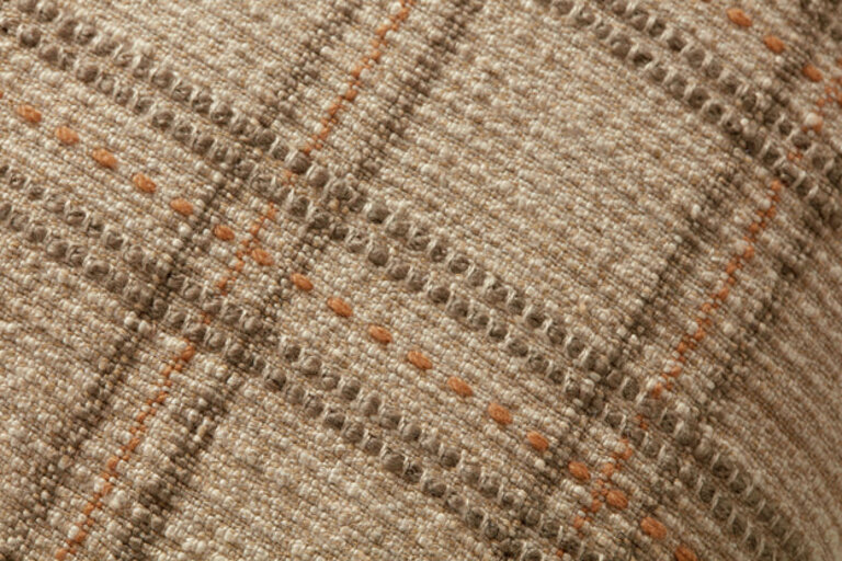 Loloi Rugs Pillow Calista Tan/Terracotta - Feathers