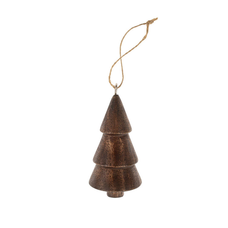 Wooden Fir Tree Ornament