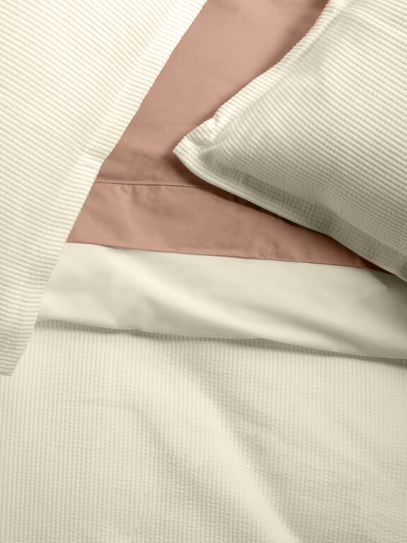 Sophia Corduroy Cotton Duvet Cover - Oatmeal - King