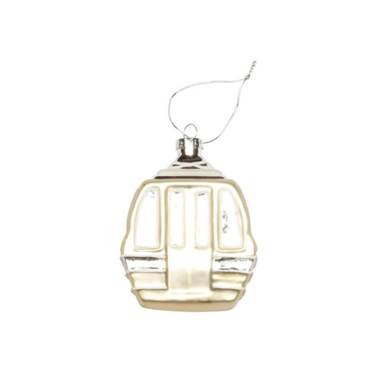 Ornament - Gondola - Champagne