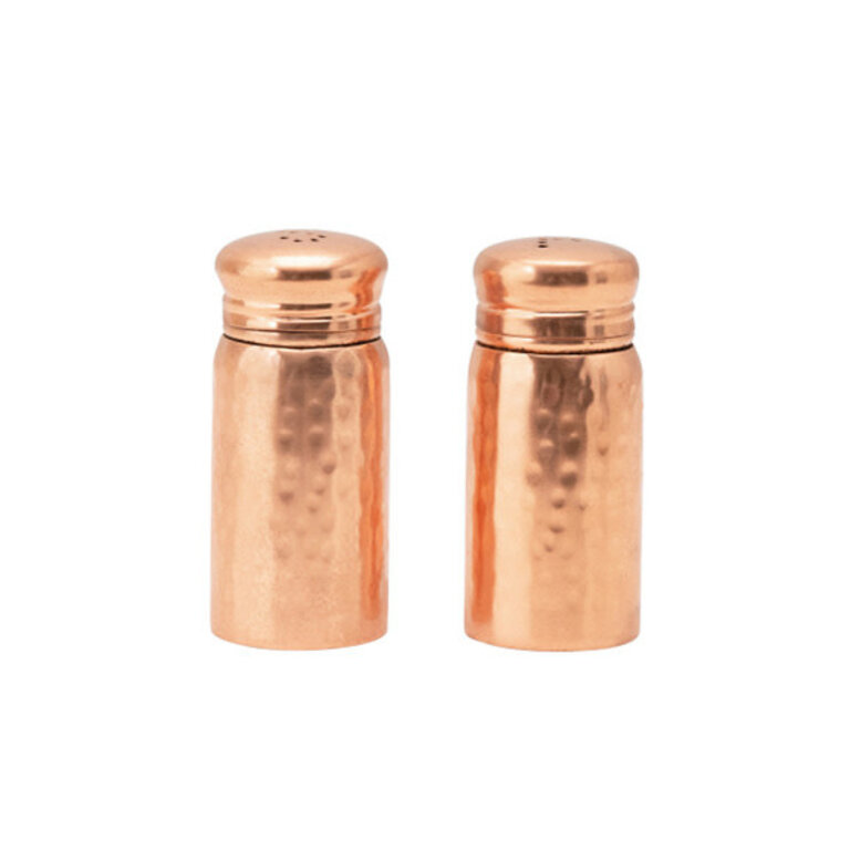 Salt and pepper shaker set - Copper