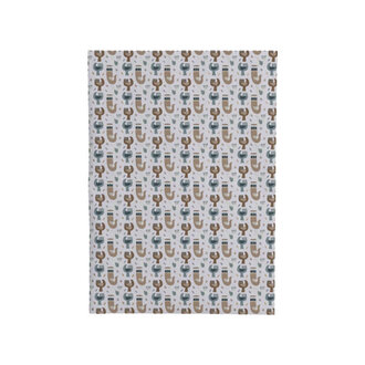 Poultry pattern wrapping paper