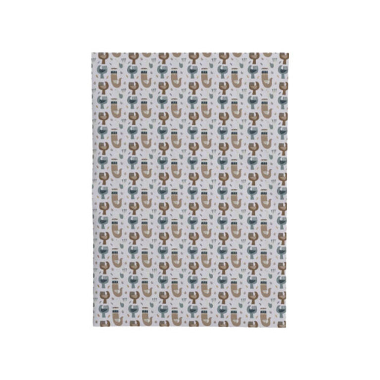 Poultry pattern wrapping paper