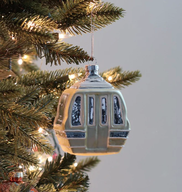 Ornament - Gondola - Champagne