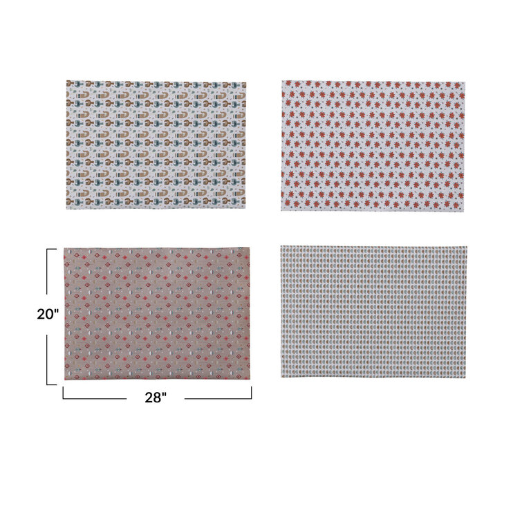 Ornamental pattern wrapping paper