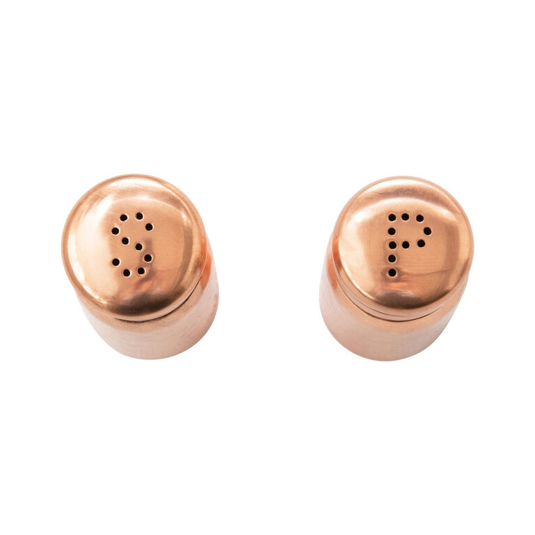 Salt and pepper shaker set - Copper