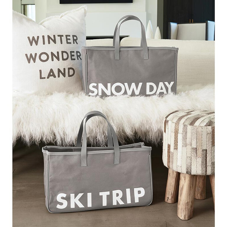 Santa Barbara Design Studio Sac pour emplettes "Ski Trip"
