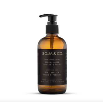 SOJA&CO Hand soap - Fir, Vanilla Amber + Tobacco