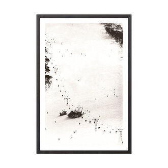 Celadon Art Frame "Ski Lift C. 1966"