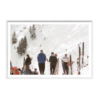 Celadon Art Frame "Toni Frissell - Aspen, Colorado C. 1917"