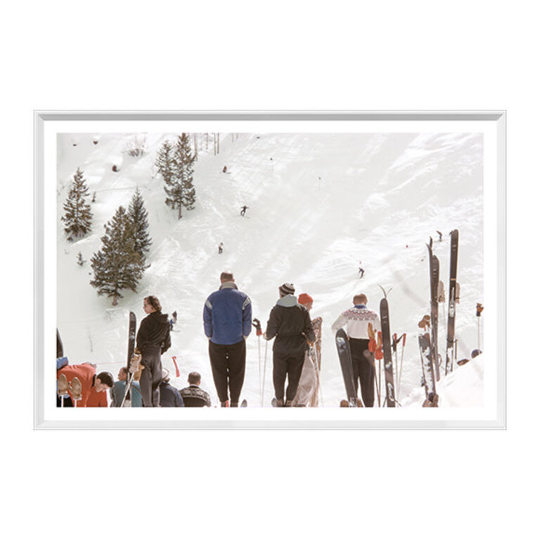 Celadon Art Frame "Toni Frissell - Aspen, Colorado C. 1917"