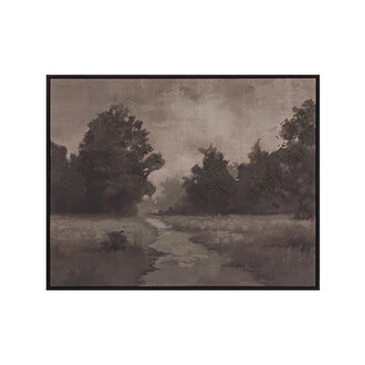 Moe's Home Alder Framed Painting