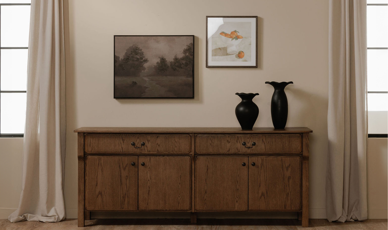 Moe's Home Alder Framed Painting