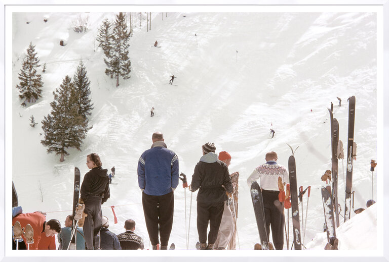 Celadon Art Frame "Toni Frissell - Aspen, Colorado C. 1917"