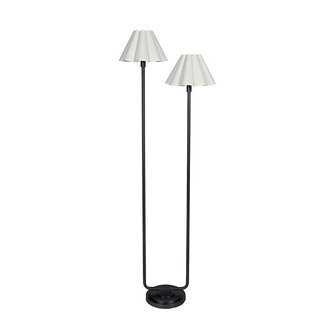 Lampe sur pied Polly - Laiton Noirci