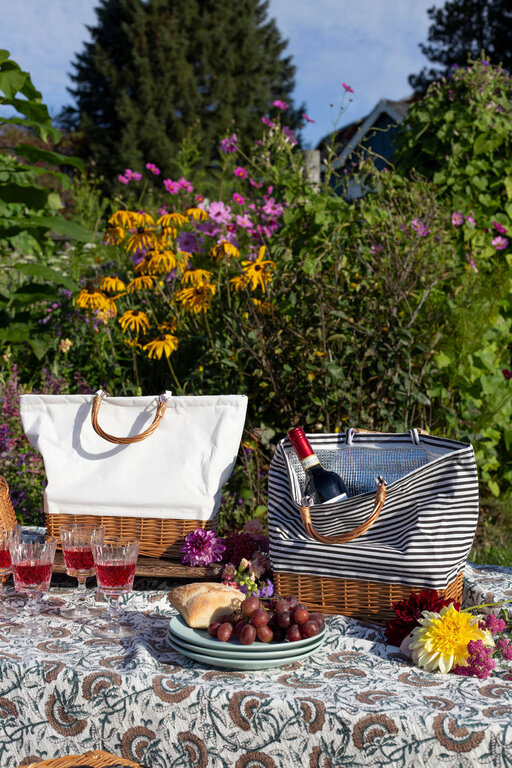 Insulated Picnic Bag - Striped