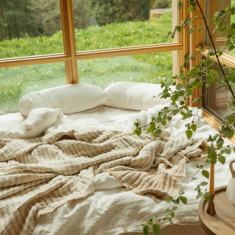 Verbier Gauze Bed Blanket