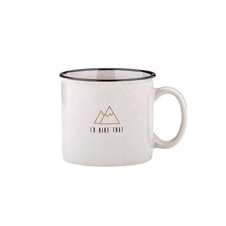 Santa Barbara Design Studio "I'd hike that" mug