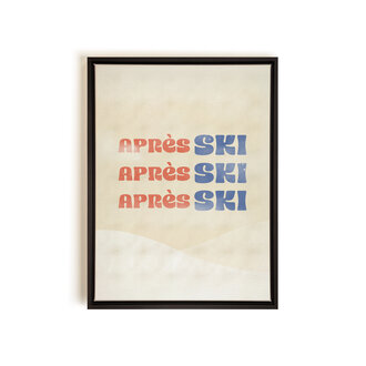 Oleka Framed canvas "Après-Ski"