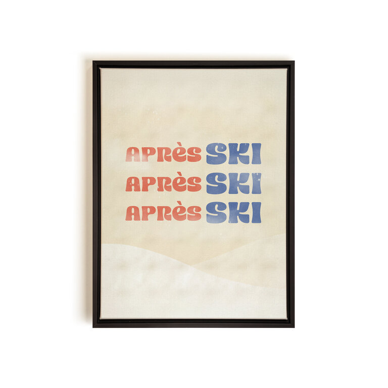 Oleka Framed canvas "Après-Ski"