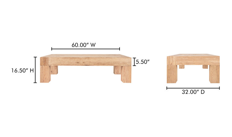 Moe's Home Table à café Xander