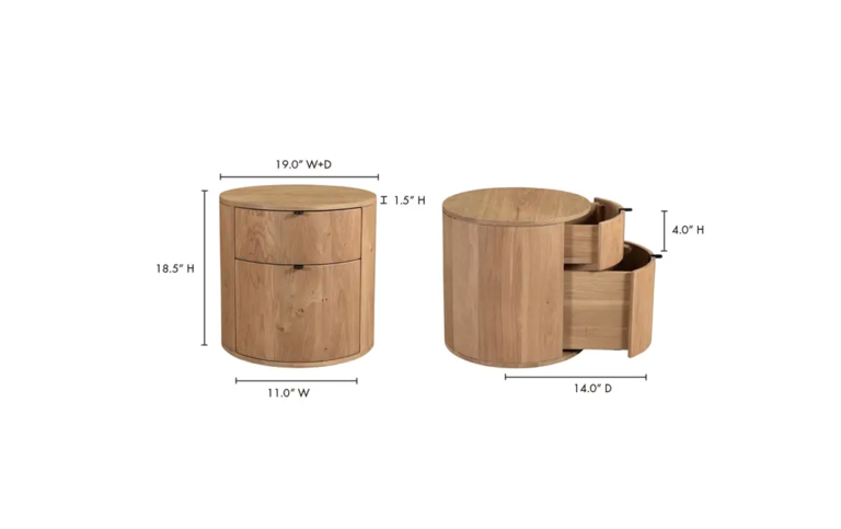 Moe's Home Tao side table