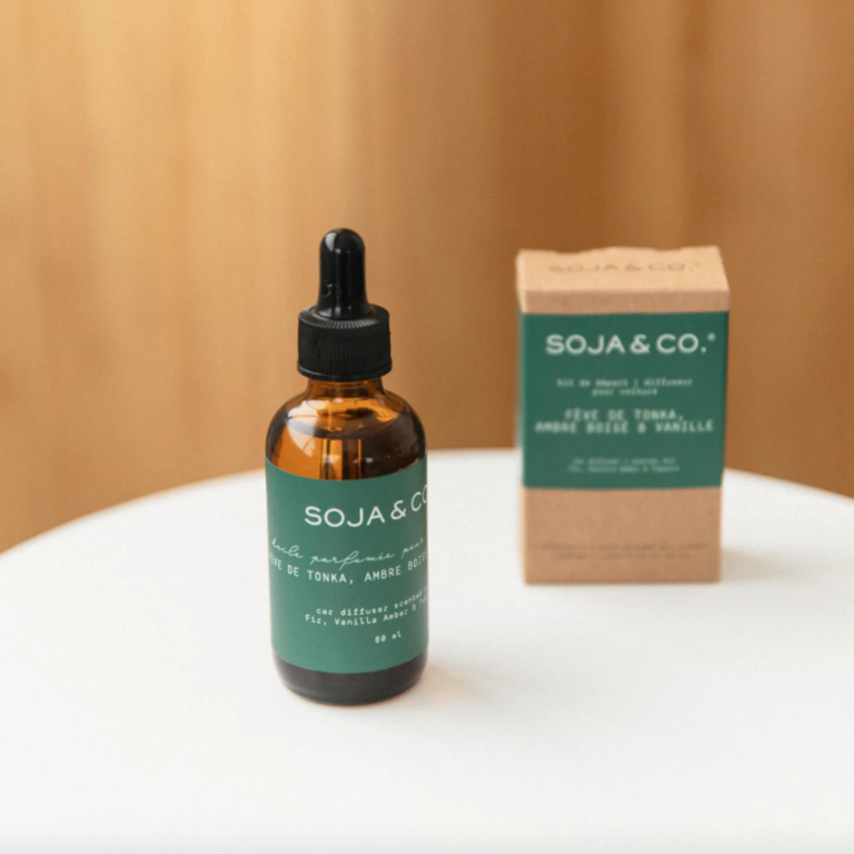 SOJA&CO SOJA&CO - Car diffuser refill - Tonka bean, Woody amber + Vanilla
