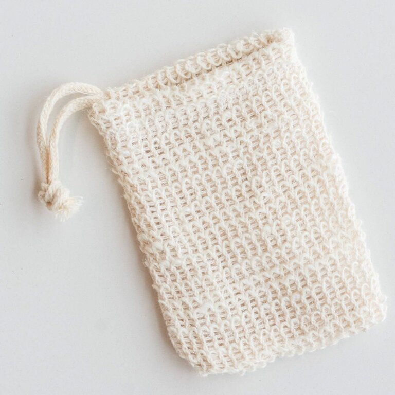 Jute soap pouch