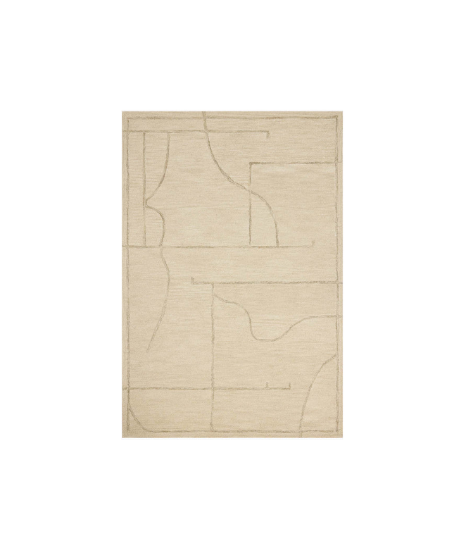 Loloi Rugs Barrow Rag - Ivory/Taupe