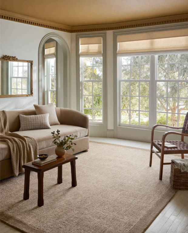 Loloi Rugs Henley Rug - Ivory/ Brown