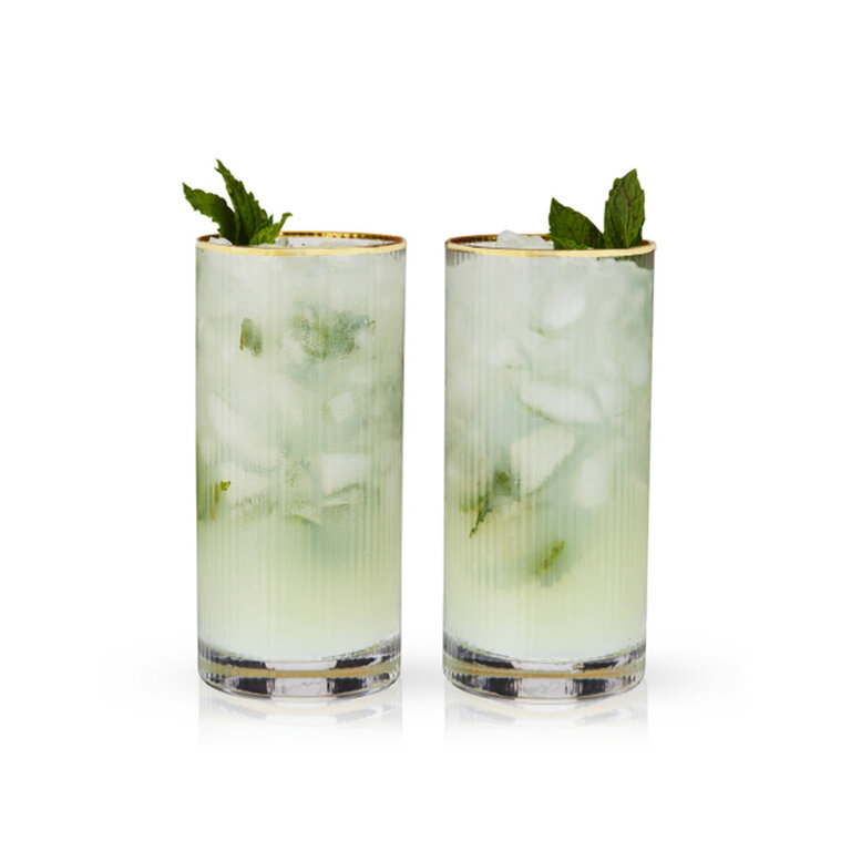Viski Meridian Highball Glass