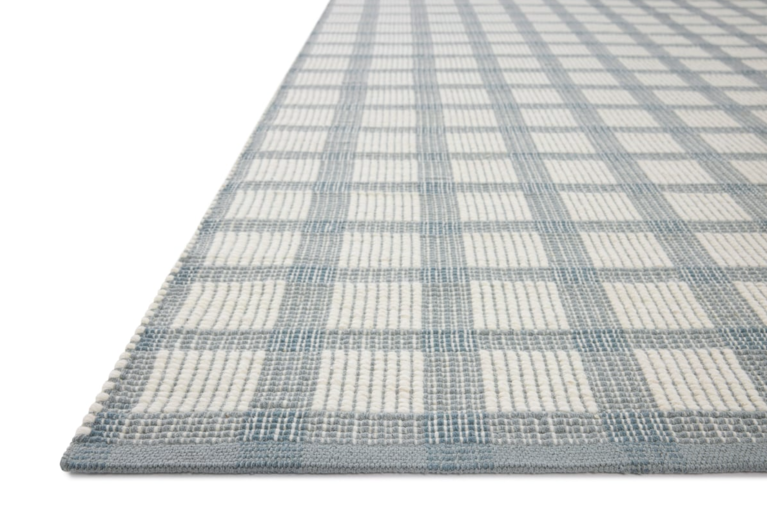 Loloi Rugs Ryder Rug - Blue/ Ivory