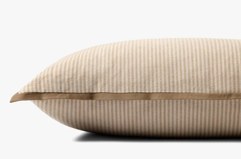 Jeremiah Brent X Loloi Coussin Naturel/ Brun