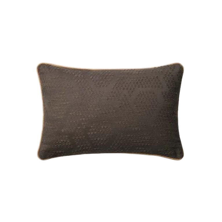 Jeremiah Brent X Loloi Leroy Pillow - Brown