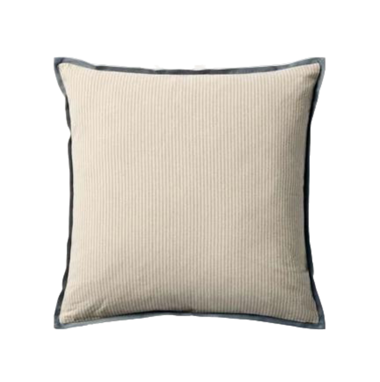 Jeremiah Brent X Loloi Coussin Naturel/Bleu