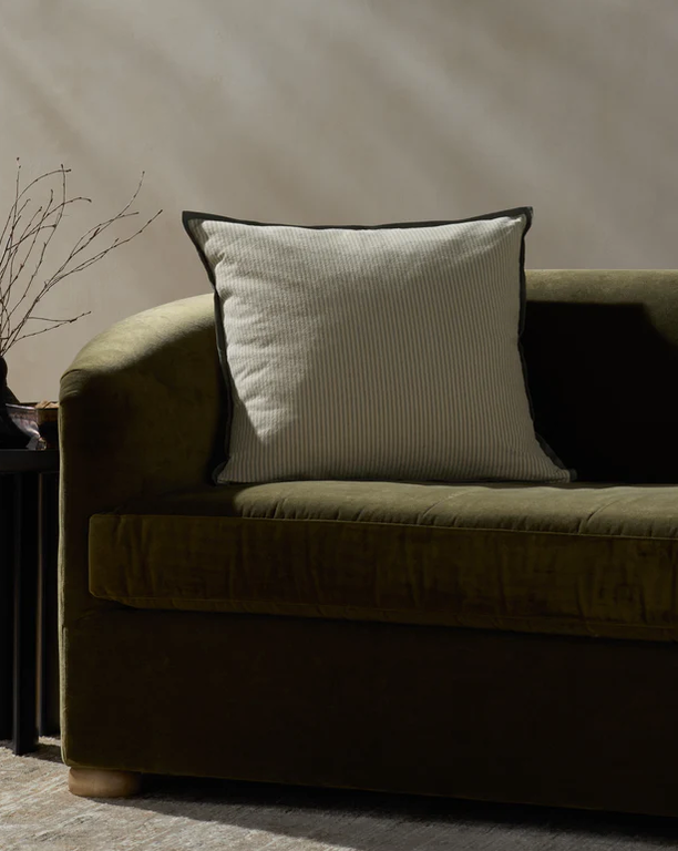 Jeremiah Brent X Loloi Natural/Blue Pillow