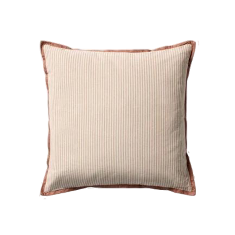 Jeremiah Brent X Loloi Natural/Terracotta Pillow