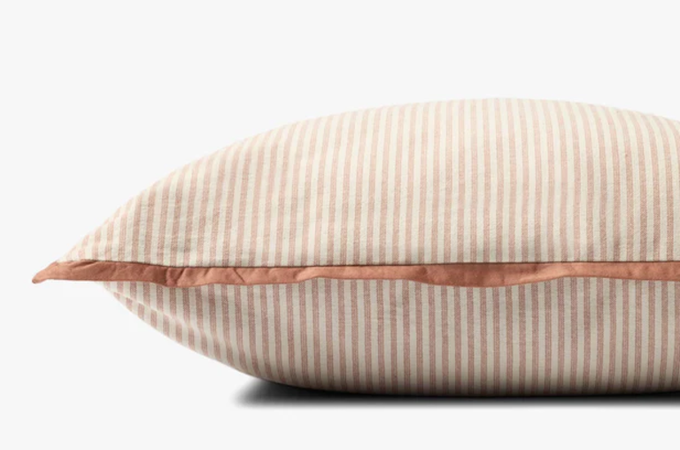 Jeremiah Brent X Loloi Coussin Naturel/Terracotta