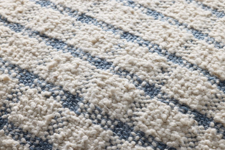 Magnolia Home by Joanna Gaines X Loloi Coussin Magnolia Home - Ivoire/Bleu