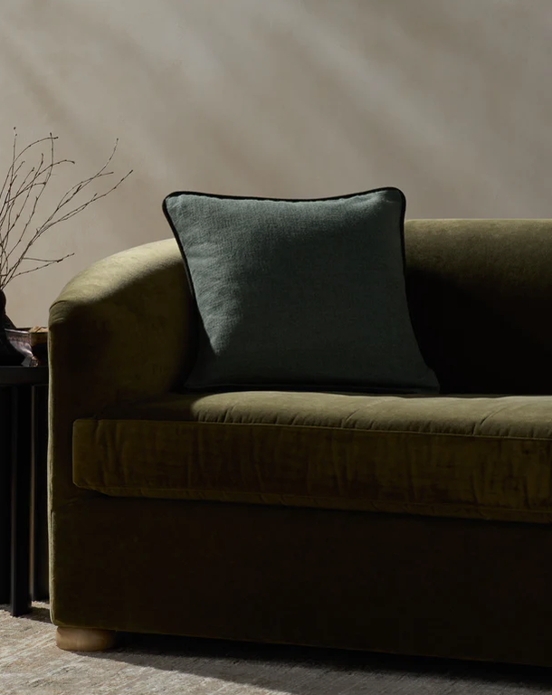 Jeremiah Brent X Loloi Coussin Bleu / Noir