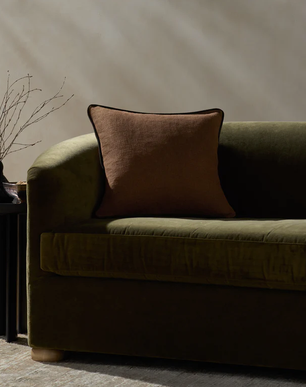 Loloi Rugs Brown / Black Pillow