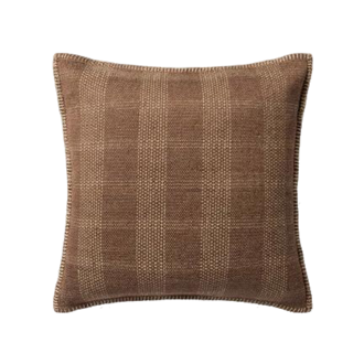Loloi Rugs Coussin Brun / Tan