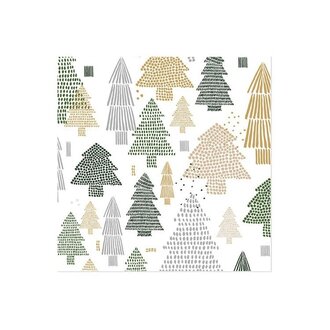 Tree Paper Napkin - 6.5" x 6.5"