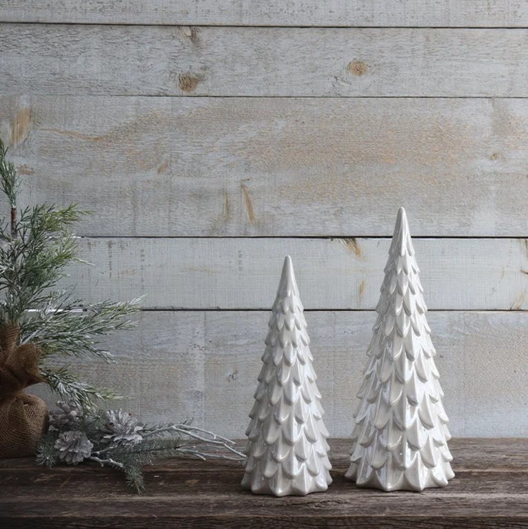 Large Enameled Tree - Pearl