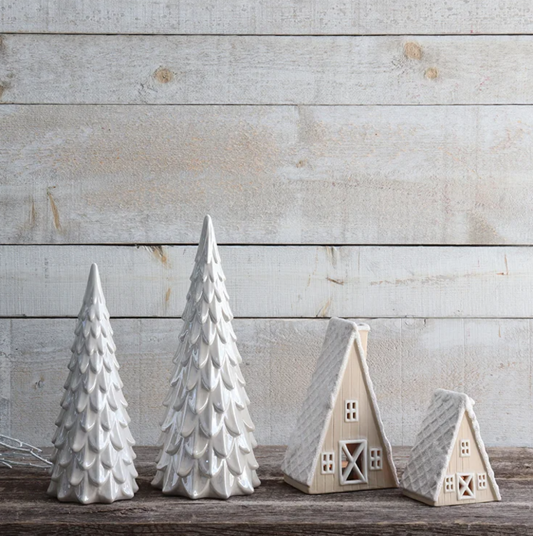 Arbre émaillé Petit - Perle