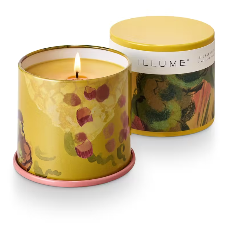 Rhubarb Honey Tin Candle