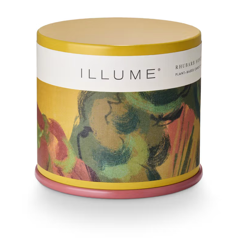 Rhubarb Honey Tin Candle